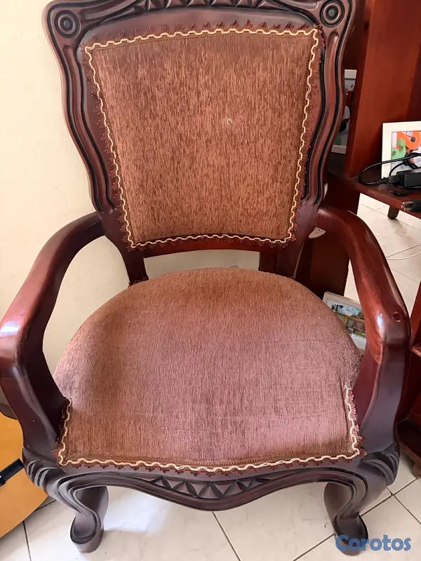 muebles y colchones - Juego de 1 mueble de 2 plazas grandes y dos butacas. 2