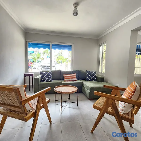casas vacacionales y villas - Villa en Juan Dolio, de dos niveles  6