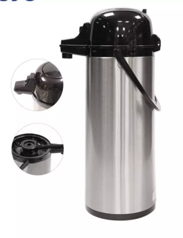 cocina - Termo Cafe Thermos Jugos ugo automatico presion 1.9 Litros 2