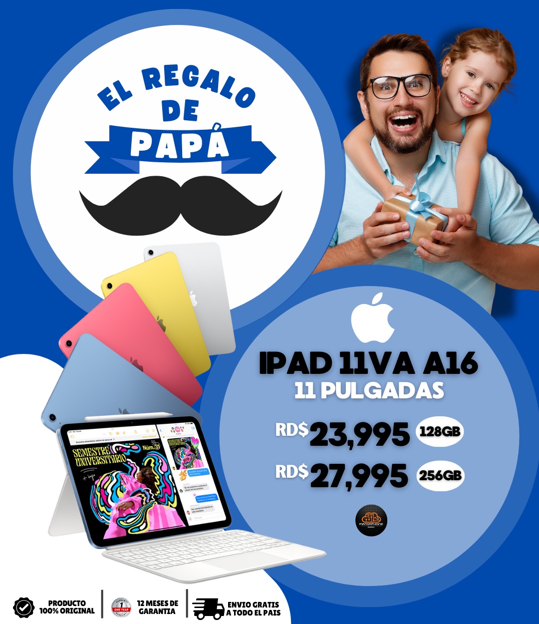 celulares y tabletas - Oferta iPad 11va Generación Chip A16 Nuevas Selladas  1