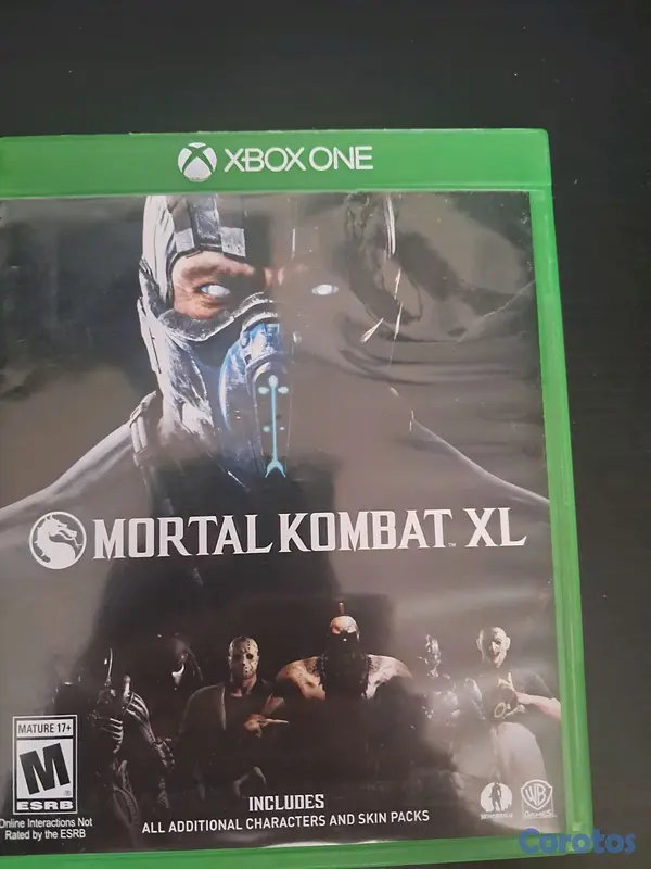 consolas y videojuegos - Combo de "Mortal Kombat XL" y "Naruto Storm" 2