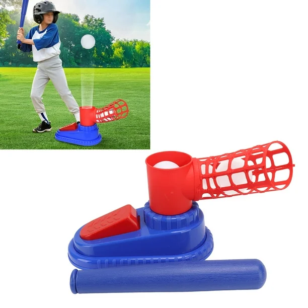 juguetes - maquina lanzadora de béisbol  0
