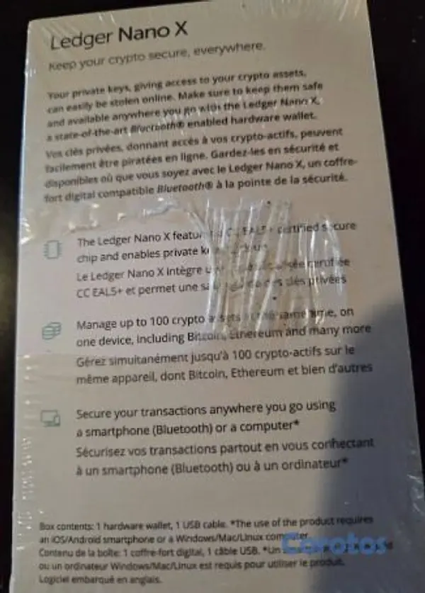 otros electronicos - CARTERA Ledger Nano X - Crypto Hardware 3