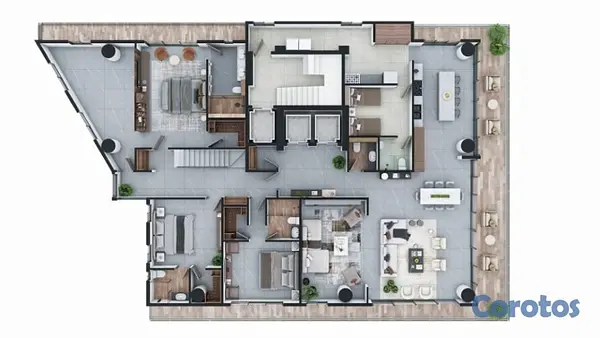 Proyectos - APARTAMENTOS EN VENTA EN EL SECTOR DE NACO Cod:PD6 7