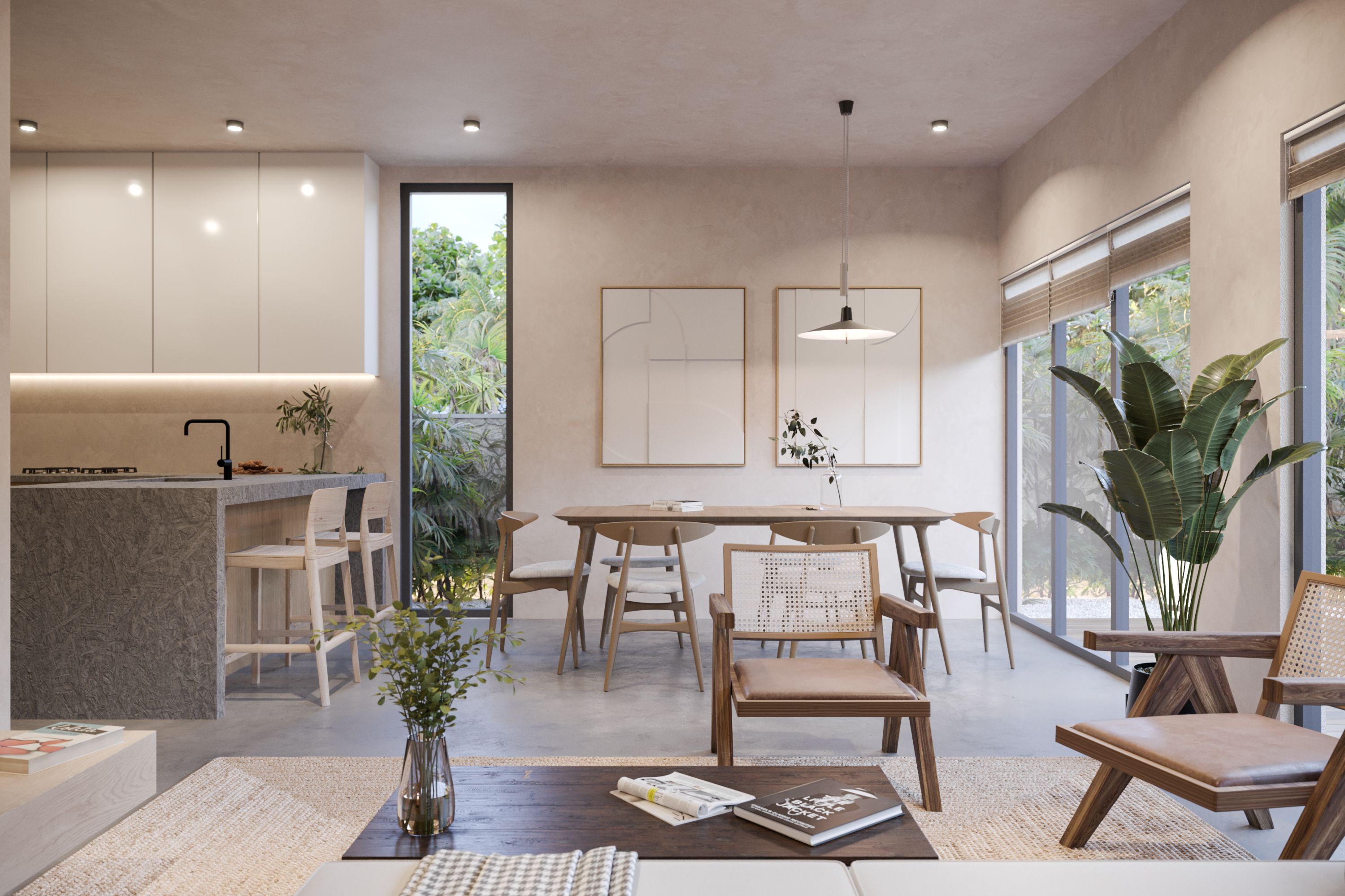 casas vacacionales y villas - Casa Villas En Downtown Punta Cana En Venta 7