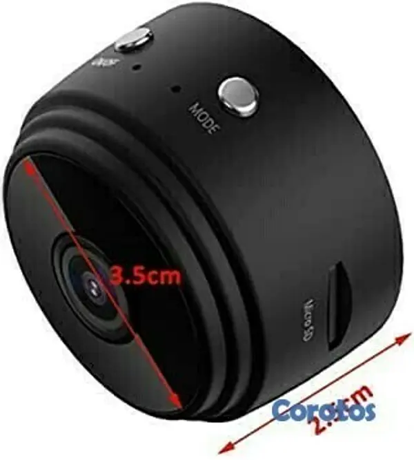 camaras y audio - Mini cámara de seguridad A9, recargable 2