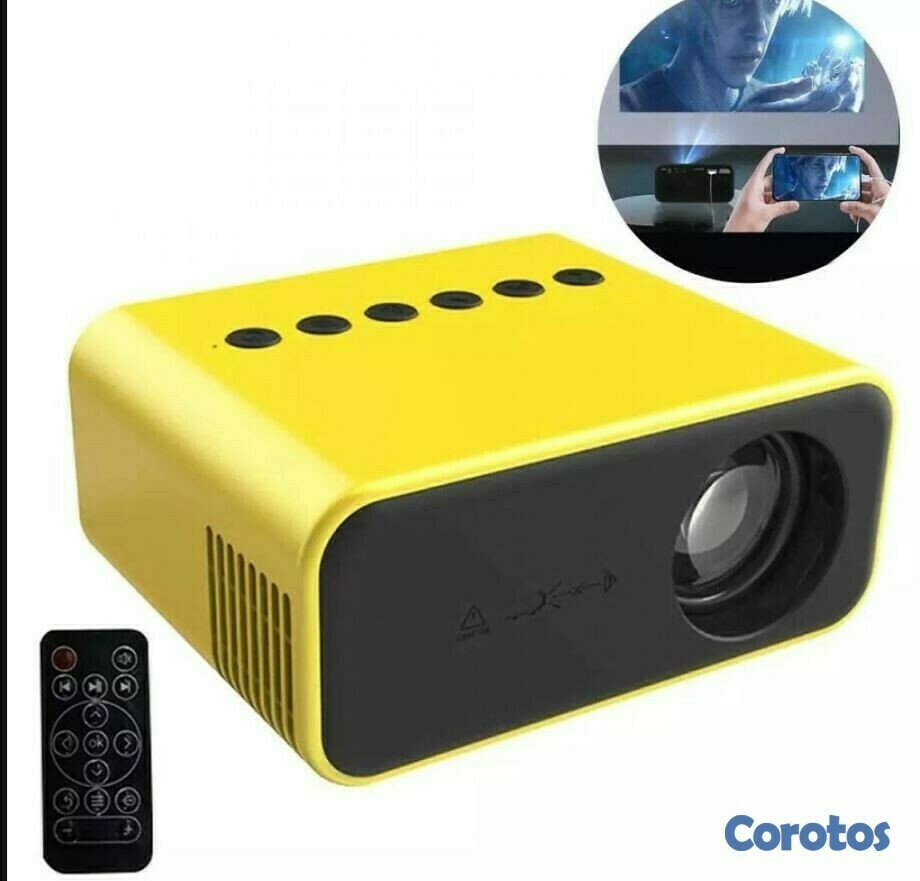 dvds, bluerays y peliculas - Mini Proyector Portatil, proyecto via USB, microSD y Wifi 2