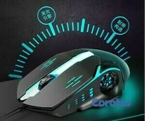 otros electronicos - Mouse gamer RGB VF52 2