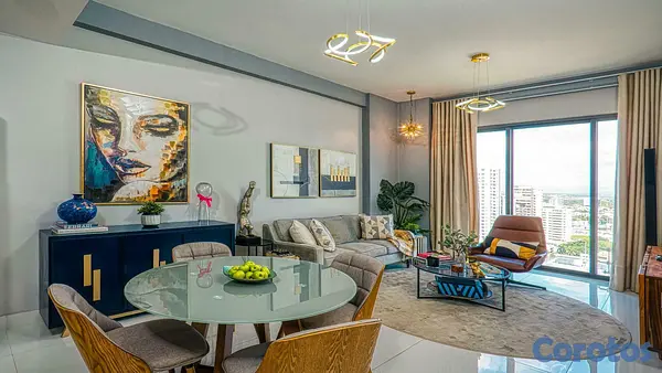 apartamentos - Apartamento Amueblado en Piantini 3