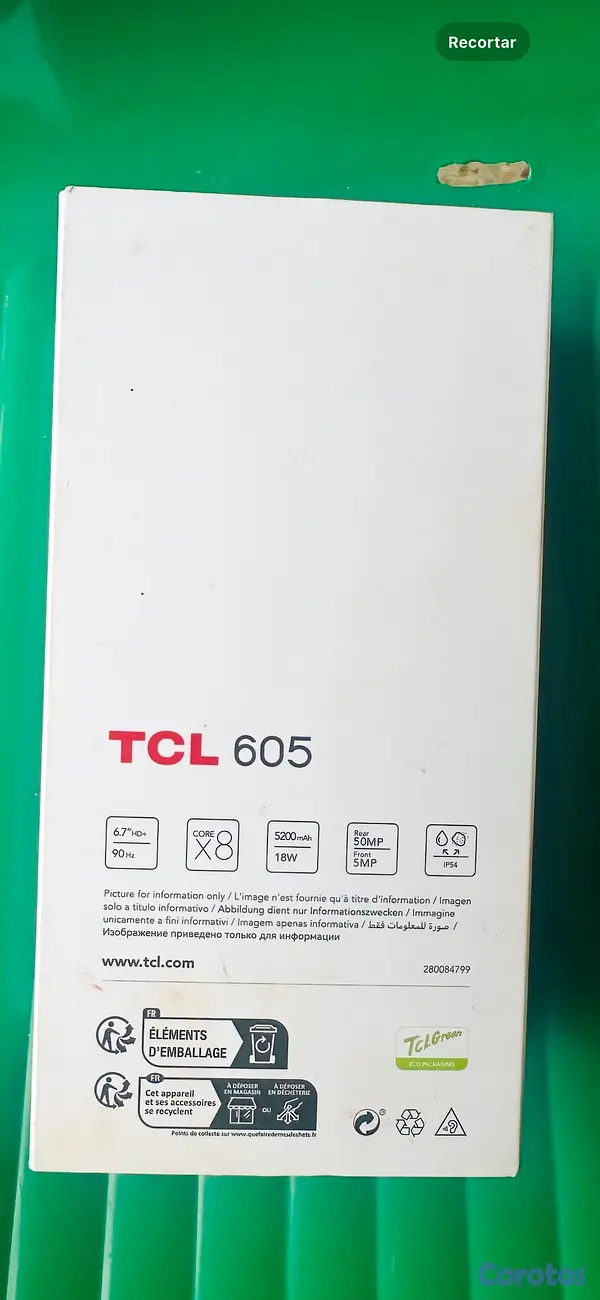celulares y tabletas - Celular marca TCL 605 – Potente, moderno y económico  2