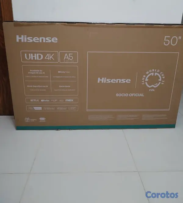 tv - Smart TV Hisense 50” UHD 4K – Modelo A5 (NUEVA, se 2