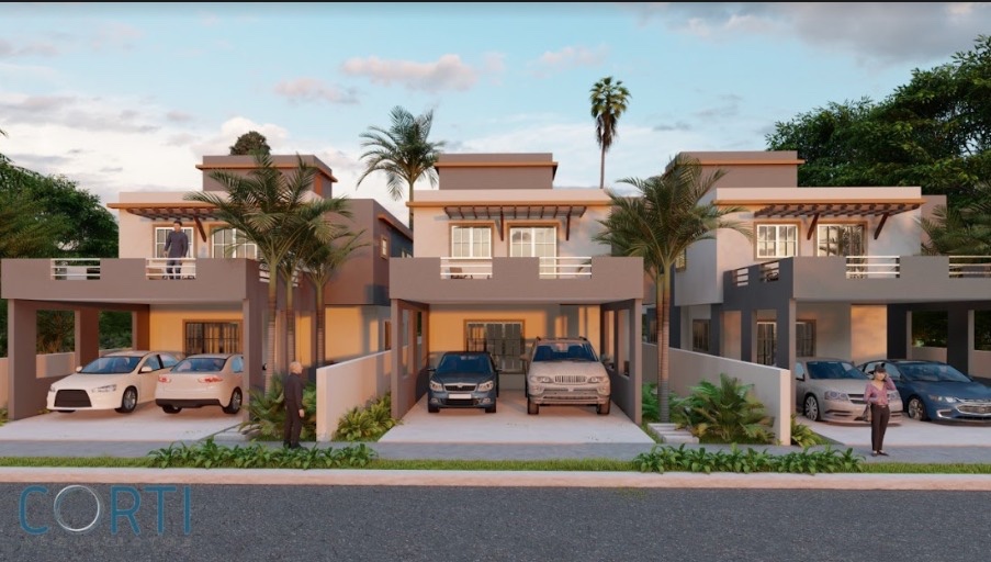 casas - Venta de casas de 2 niveles ubicadas en Friusa Los rosales Bavaro Punta Cana  0