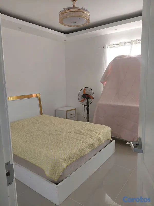 apartamentos - apartamento en boca chica sin amueblar RD$19,000 9