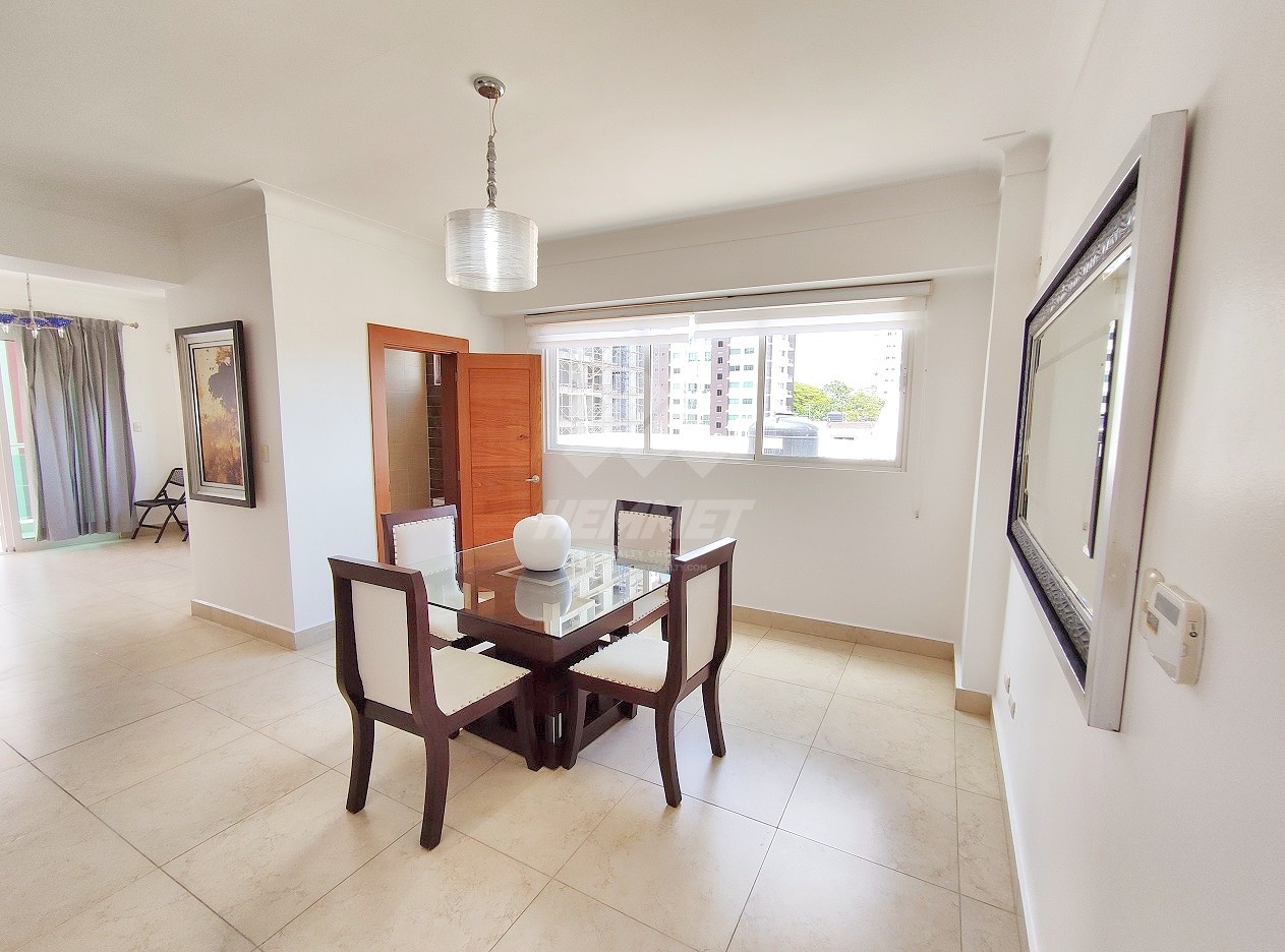 apartamentos - TORRE AMUEBLADA CON ELEVADOR LA ESMERALDA SANTIAGO  5