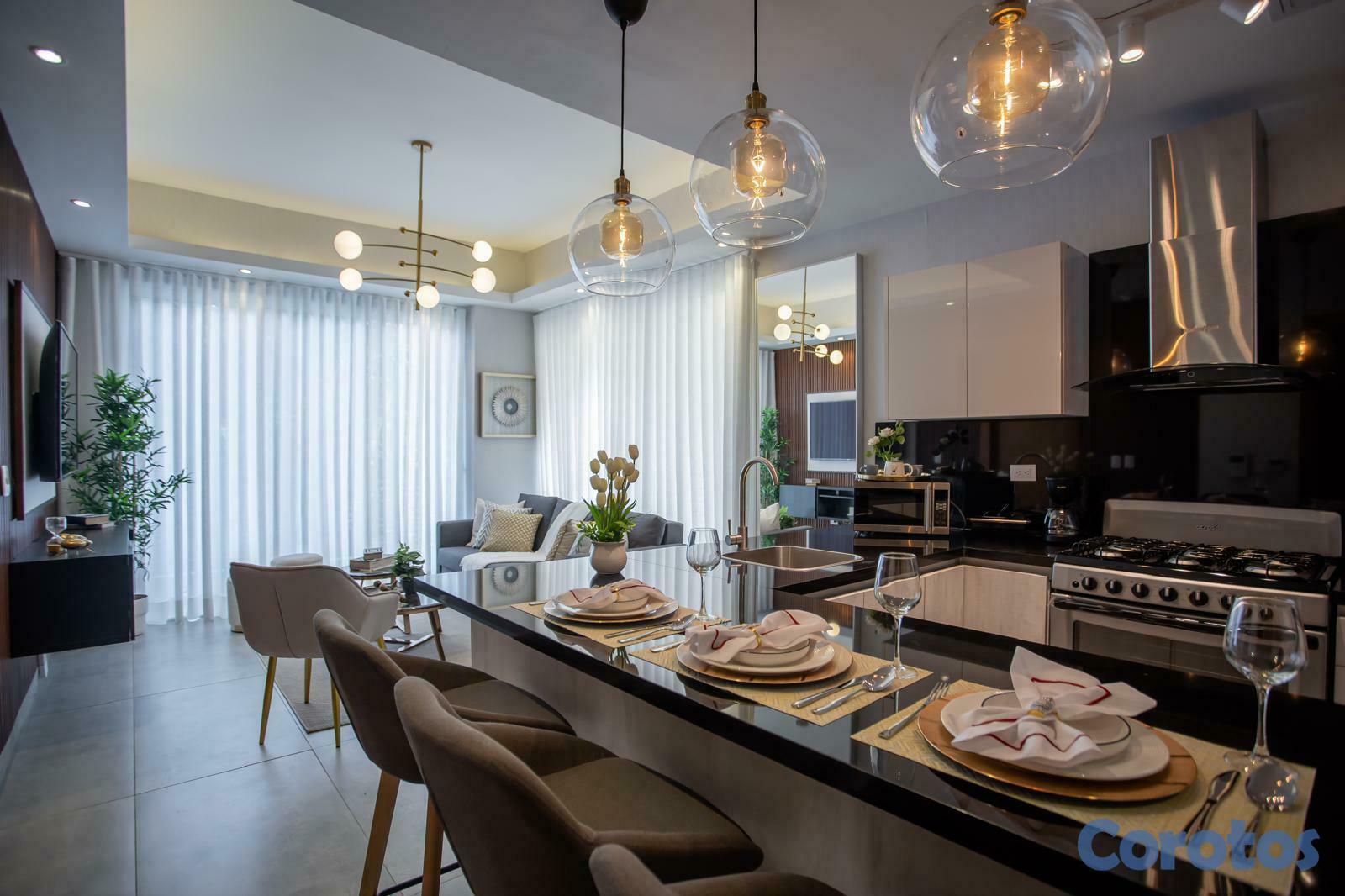 apartamentos - Apartamento amueblado en Venta en Piantini 7