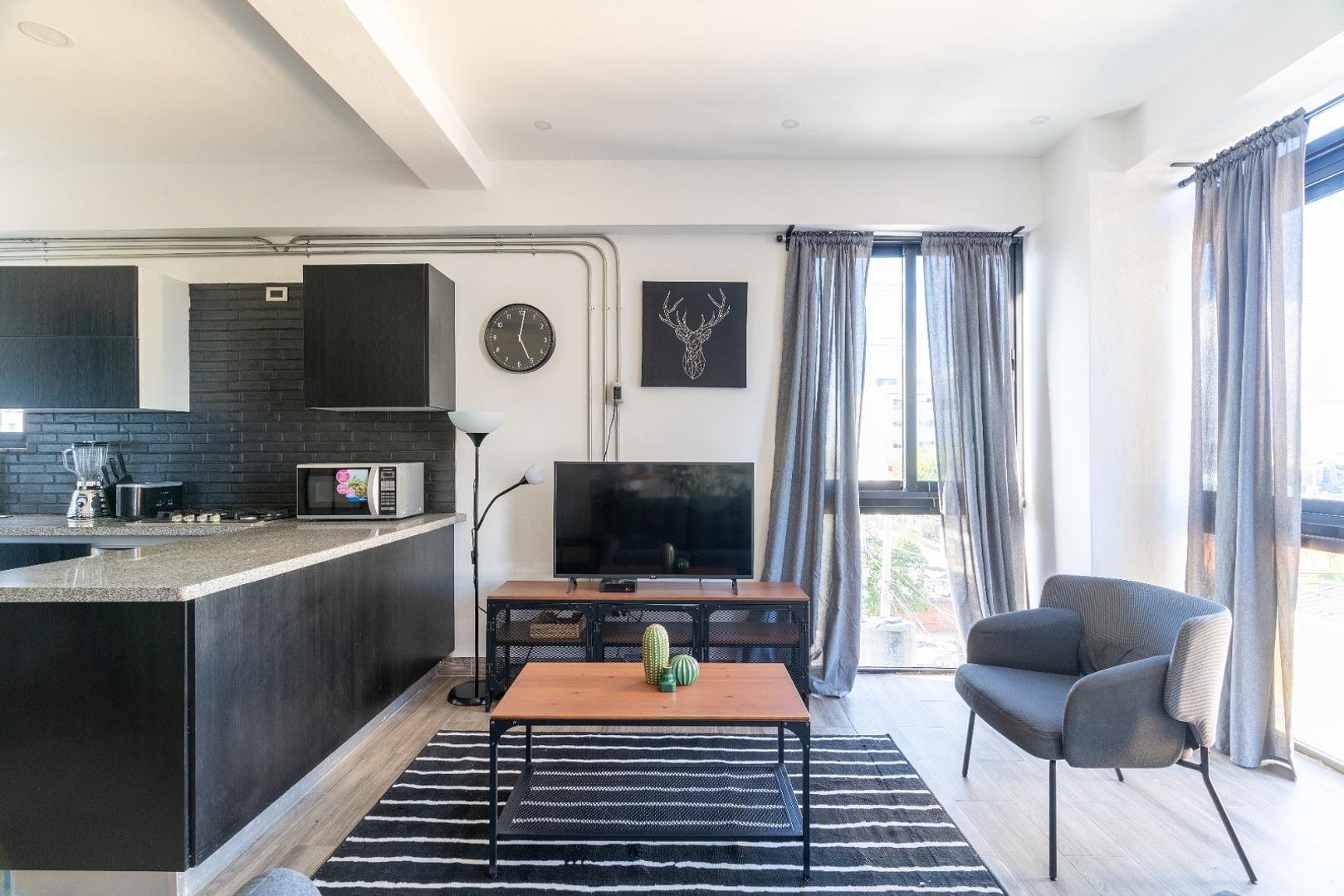 apartamentos - Alquilo Tipo Loft Amueblado en la Esperilla!!