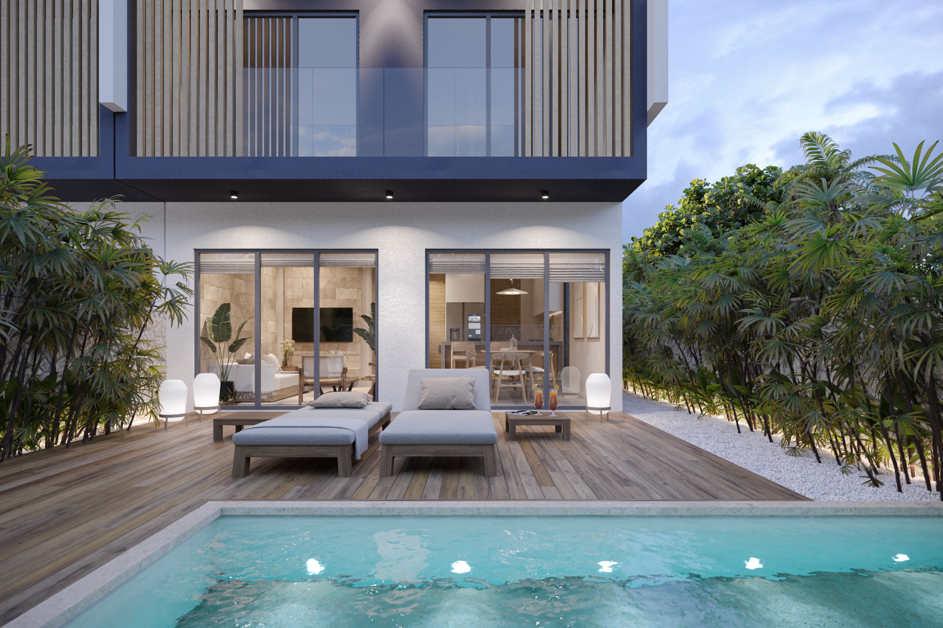 casas vacacionales y villas - Casa Villas En Downtown Punta Cana En Venta 8