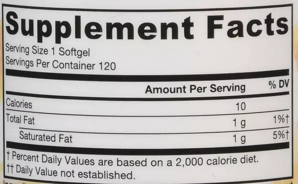 Salud y Equipamiento Médico - Aceite De Coco Orgánico 120 capsulas 4