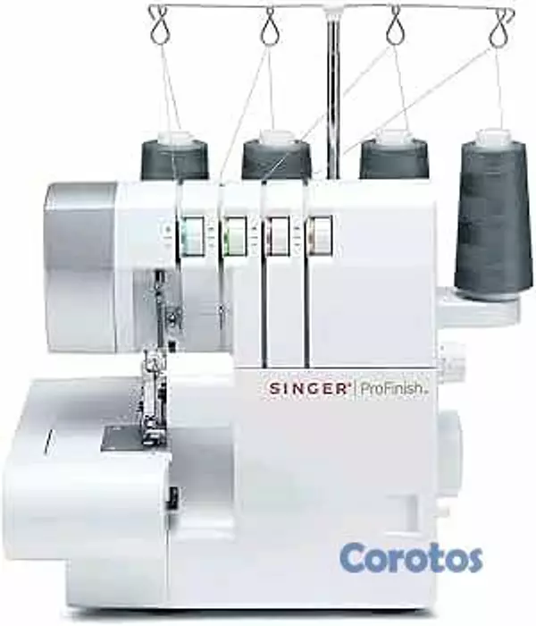 otros electronicos - Máquina de coser remalladora (overlock) SINGER ProFinish modelo 14CG754. 4 hilos 4