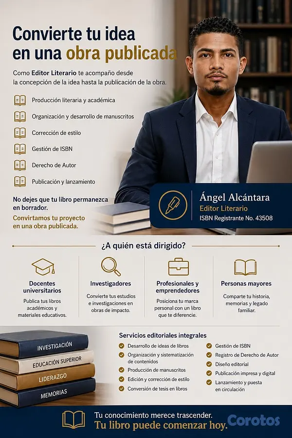 servicios profesionales - Servicio de Edición Editorial, desde la Idea a la Publicación 2
