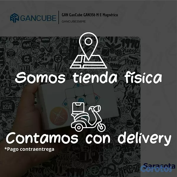 accesorios para electronica - GAN Cubo 3X3 modelo 356 M E 3