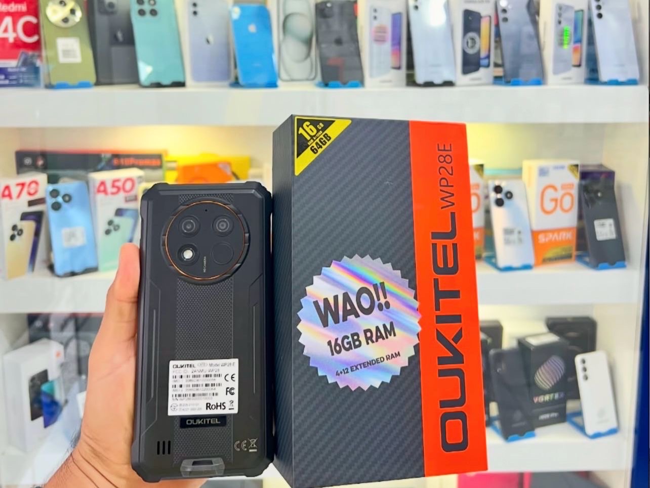 celulares y tabletas - oukitel WP28E 64GB/16RAM 