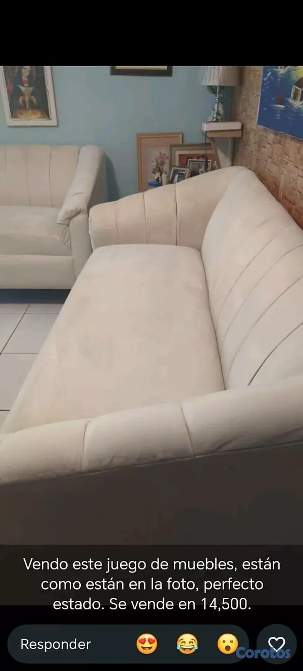 muebles y colchones - Juego de muebles casi nuevo 3