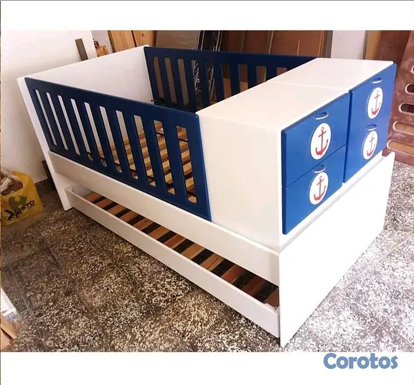 muebles y colchones - Cama cuna Twin 39" 3