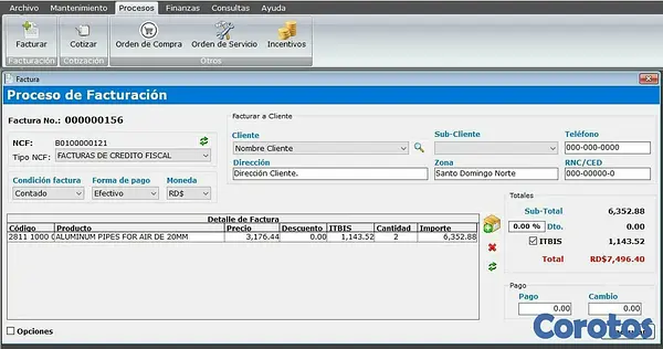 servicios profesionales - Programa (Software) de Facturación punto de venta 4
