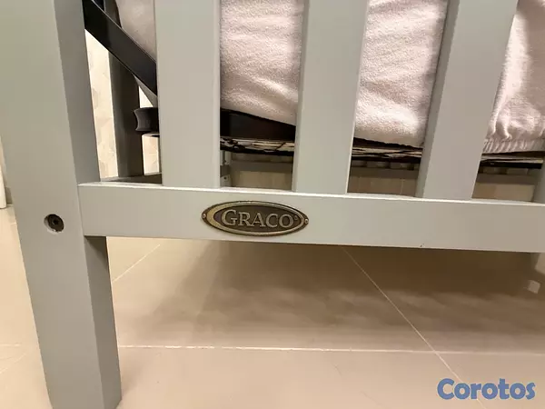 muebles - Vendo cuna Marca Graco con colchon como nueva 5