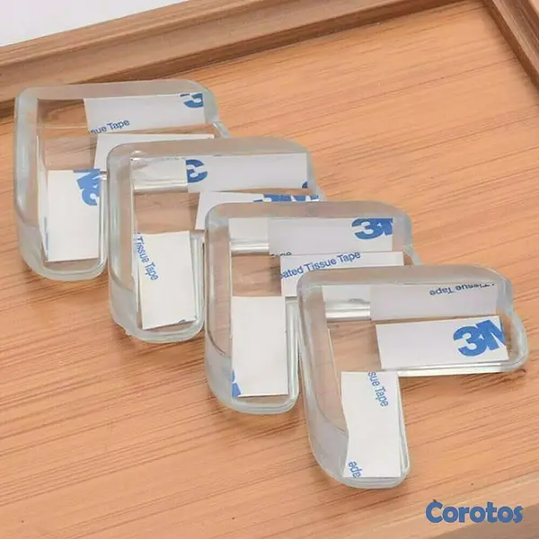 decoración y accesorios - Esquineros de silicona, protector para mesa y vidrio. 2