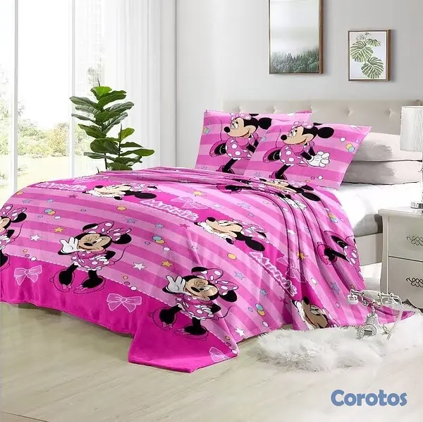 muebles y colchones - juego de frisas suave 3 piezas para cama de 60 4