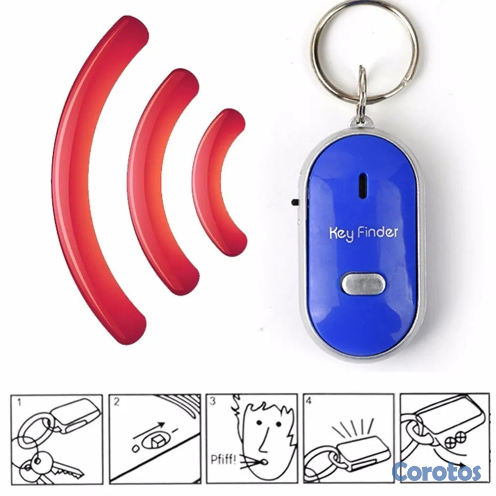 otros electronicos - En Santiago llavero encuentra llave con silbido