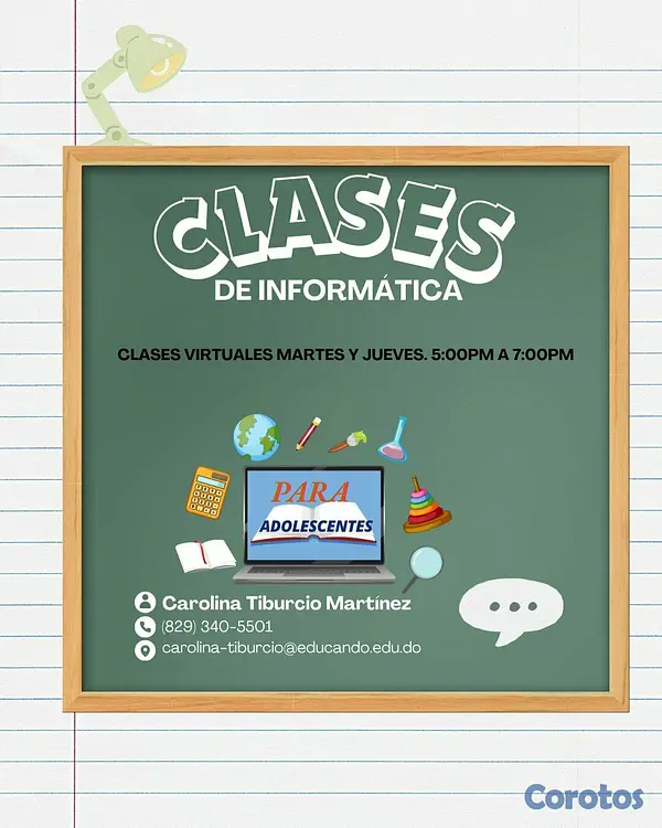 cursos y clases - CLASES DE INFORMÁTICA VIRTUAL PERSONALIZADA 4