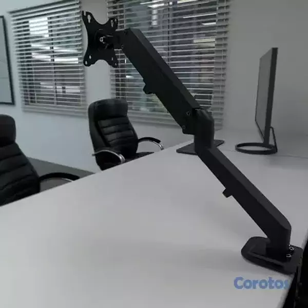 impresoras y scanners - SOPORTE KLIPX CON MECANISMO PARA MONITOR 17-27" NEGRO BRACKET SLIM CARGA 6.5KGS  3