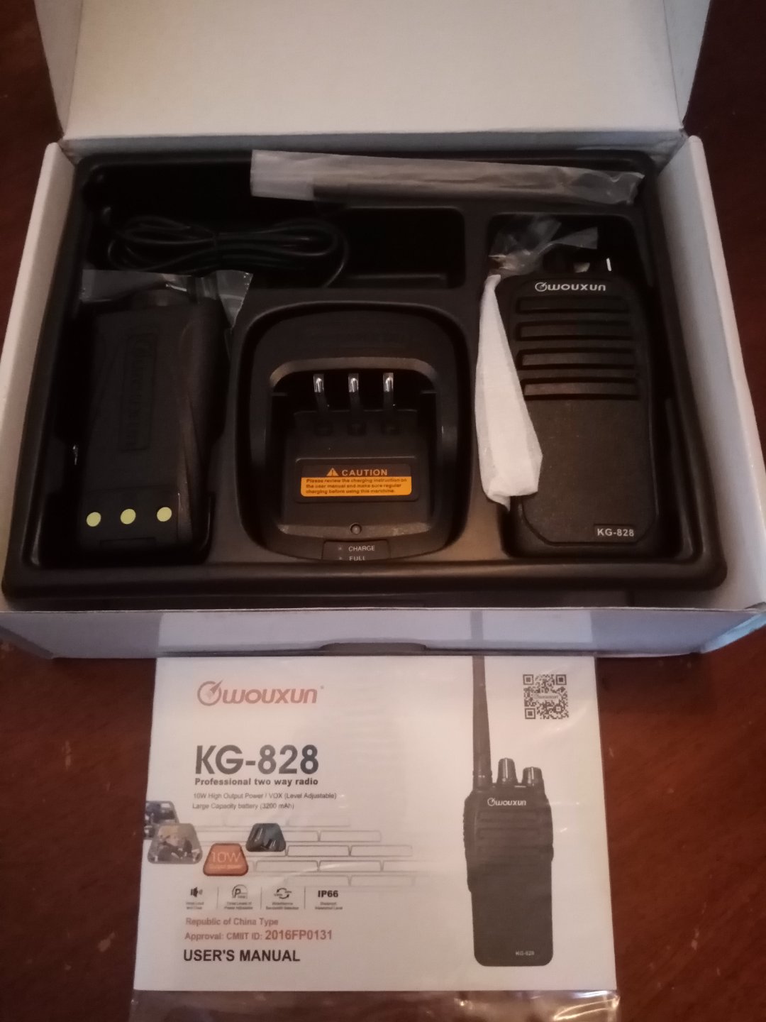 otros electronicos - Radio de comunicación marca WOUXUN KG-828 2