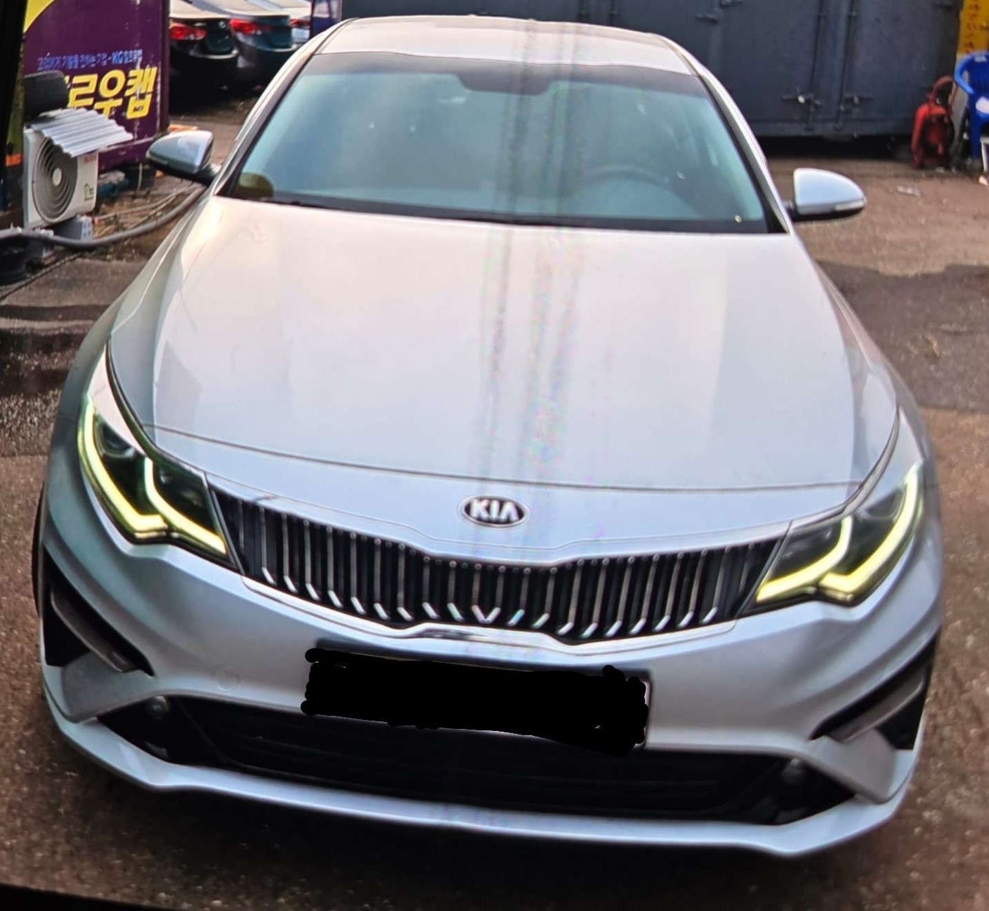 carros - KIA K5 2020 GRIS 4