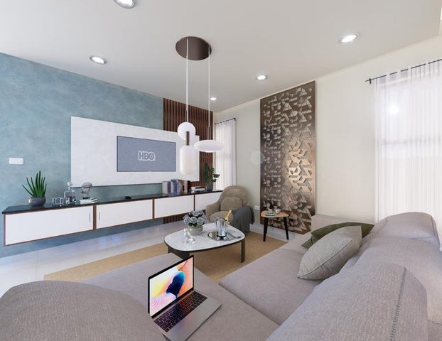 apartamentos - Proyecto en venta Punta Cana  #24-229 un dormitorio, piscina, balcón, terraza.
 1