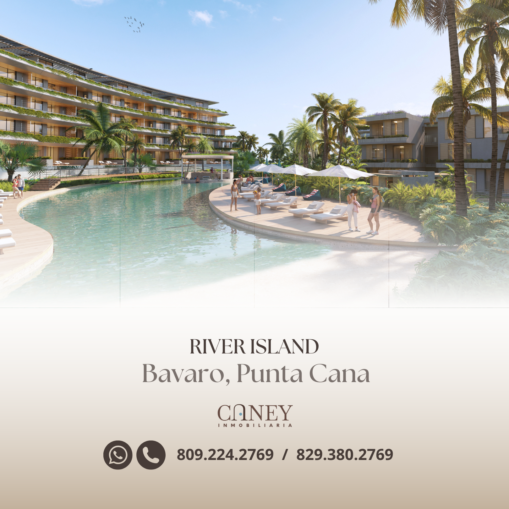 casas vacacionales y villas - RIVER ISLAND BAVARO PUNTA CANA PROYECTO DE VILLAS 4