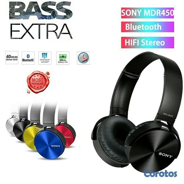 camaras y audio - headset Sony  auriculares bluetooth 2