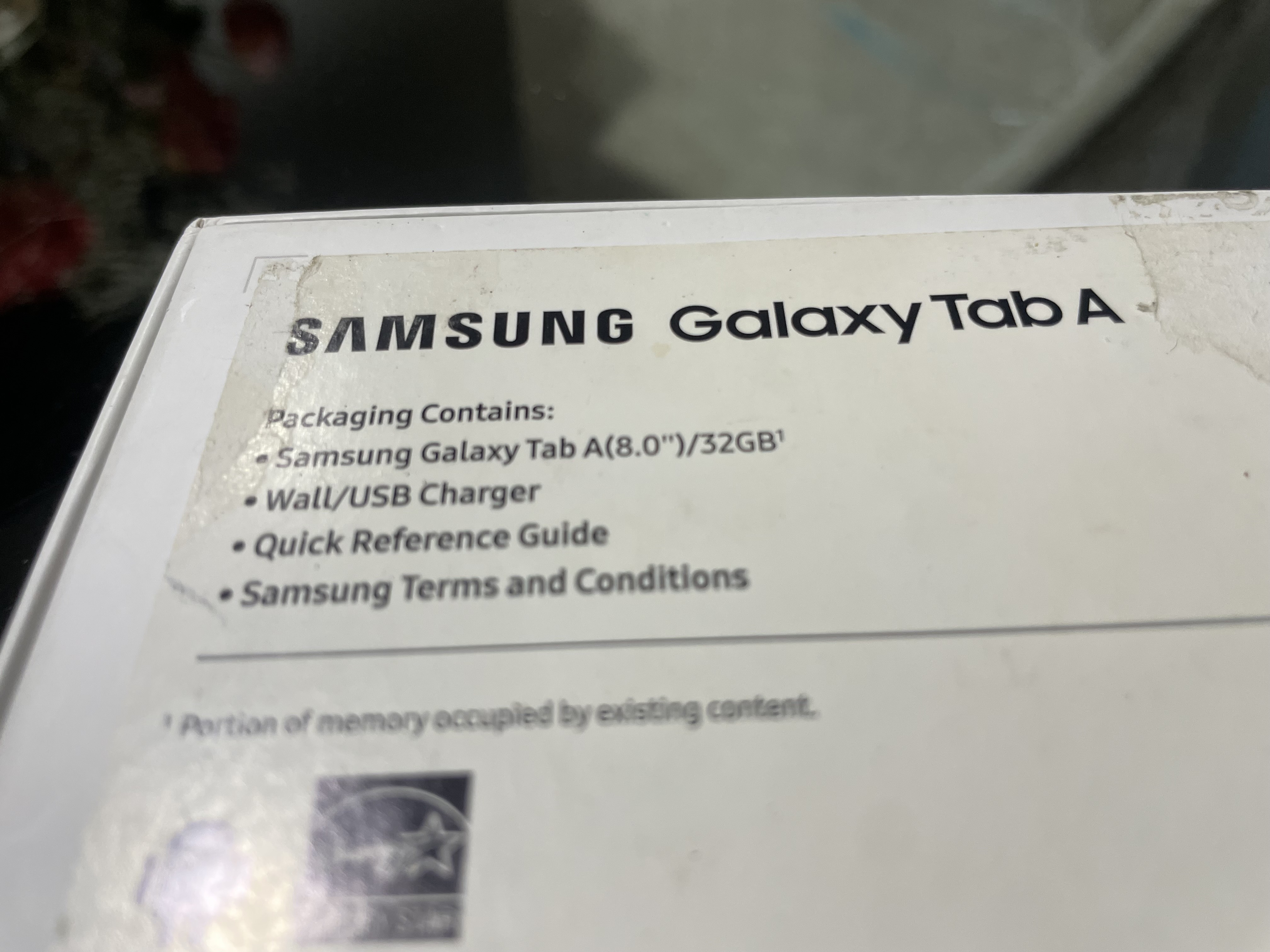 celulares y tabletas - Tablet Samsung galaxy a tab (8.0”)/32GB 9