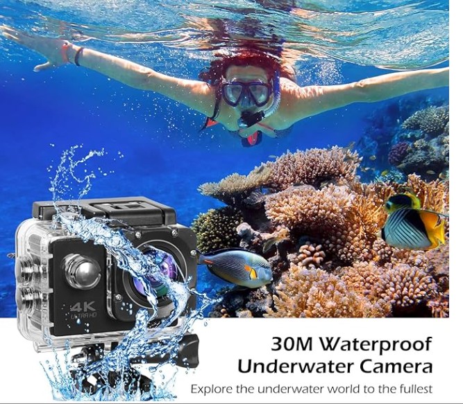 accesorios para electronica -  Cámara de Acción 4K Ultra HD 1