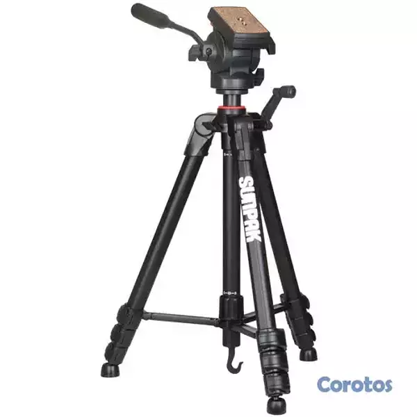 camaras y audio - Sunpak Pro M4 Tripode para camara fotografica 2