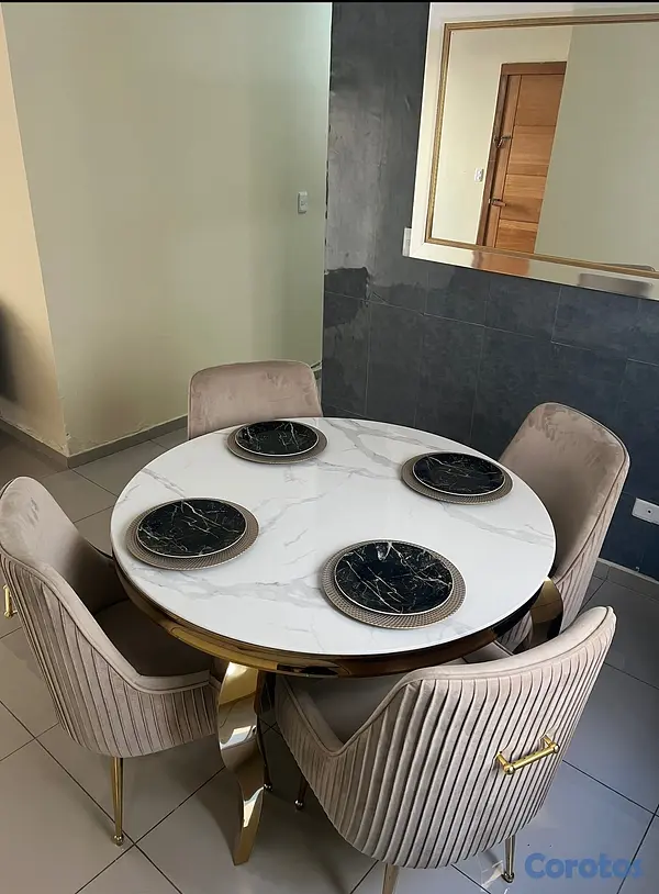 muebles y colchones - Comedor 4 sillas  2