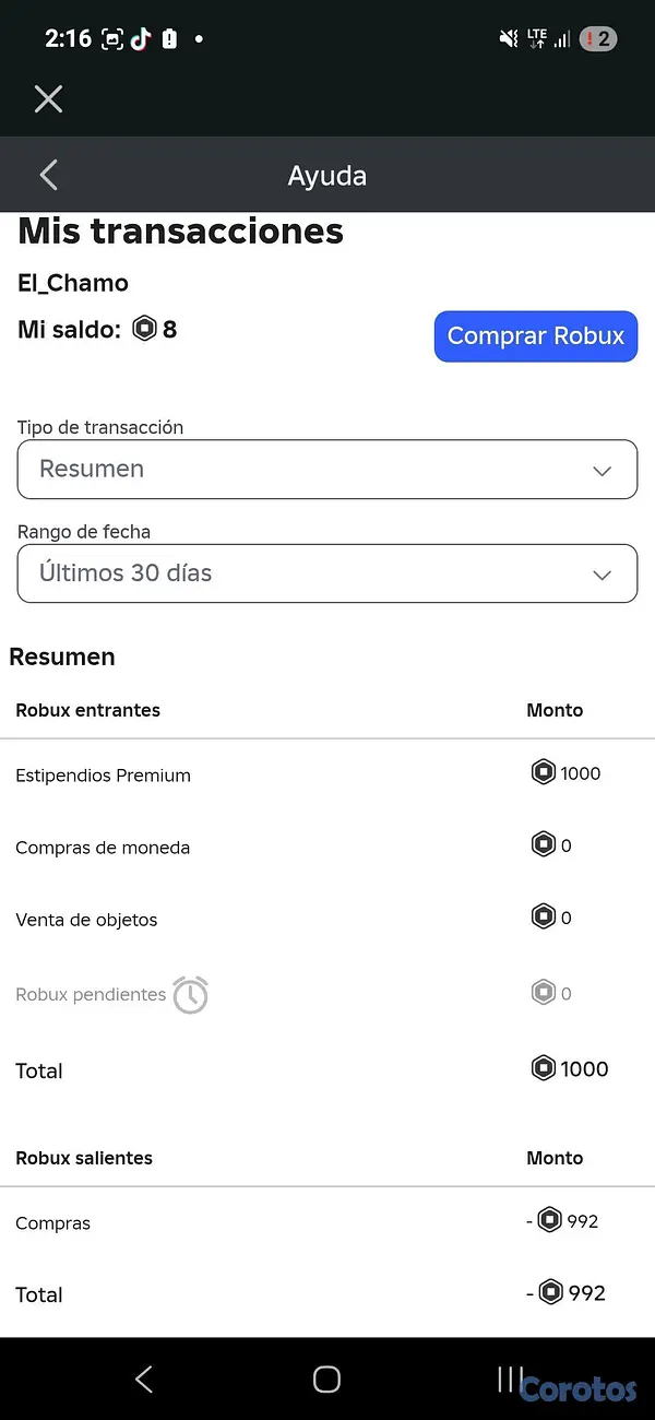 consolas y videojuegos - se vende cuenta de roblox con pase premiun 2