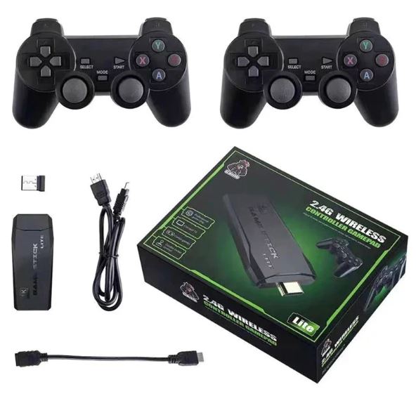 accesorios para electronica - HDMI Game Stick Más de 10,000 Juegos Preinstalados 1