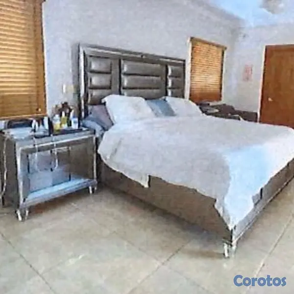 muebles y colchones - De Oportunidad Juego de habitación King completo  6