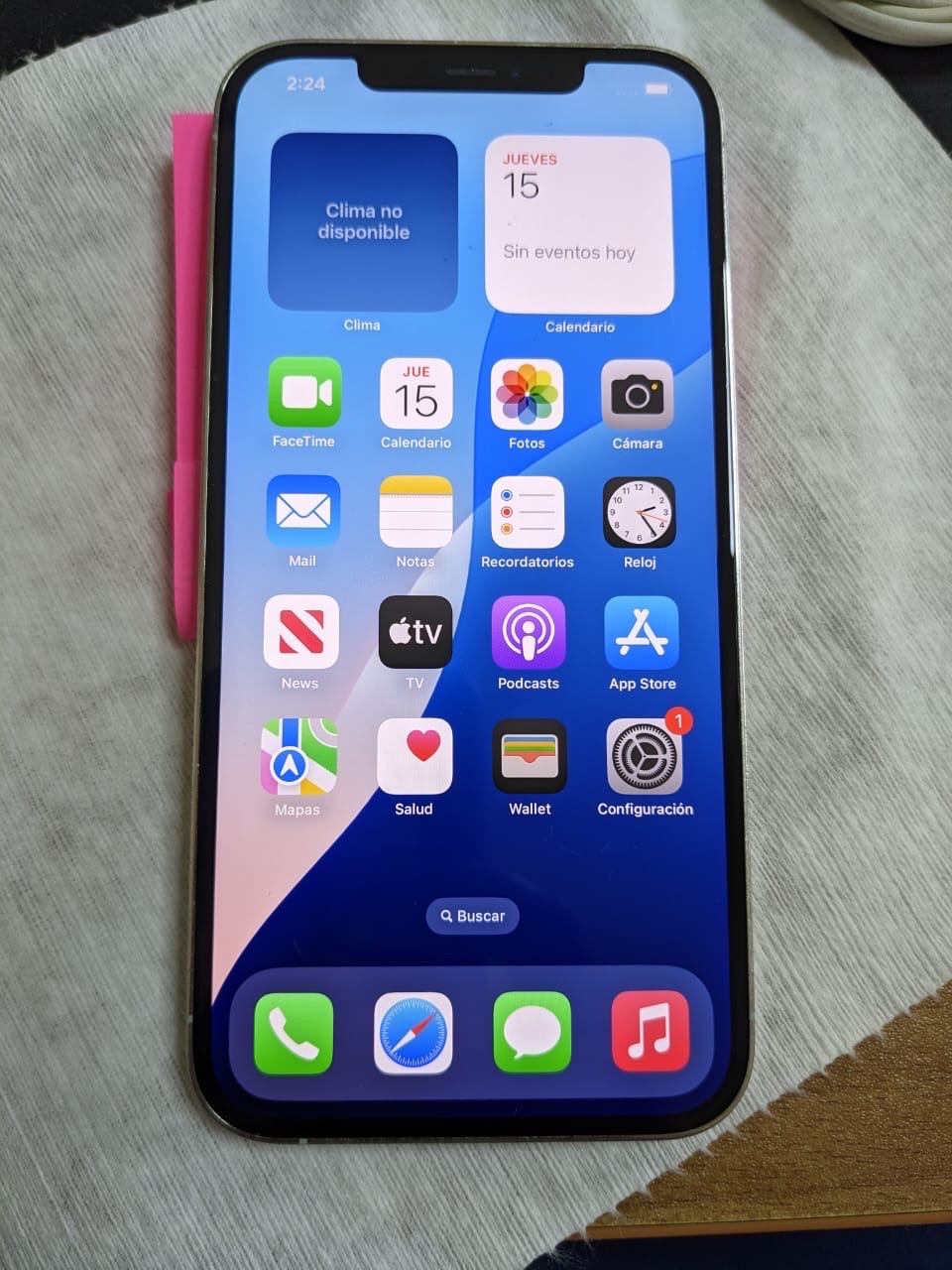 celulares y tabletas - iPhone 12 PRO MAX DE 128GB FACTORY  BATERÍA 81% BLANCO, DETALLES DE USO, 100% 3