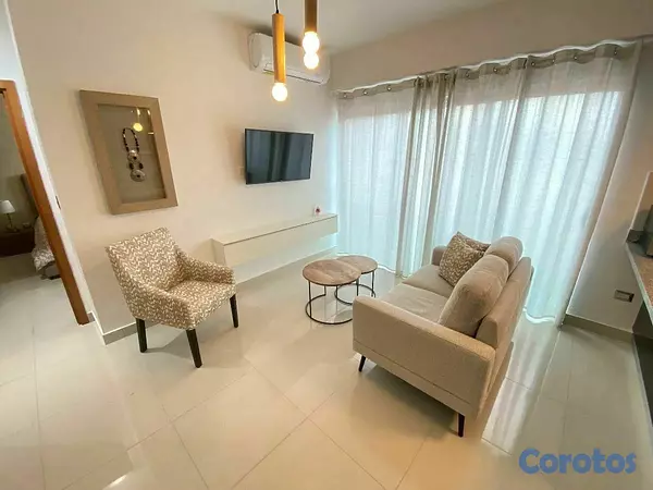 apartamentos - Apartamento Amueblado en Alquiler – Piantini 7