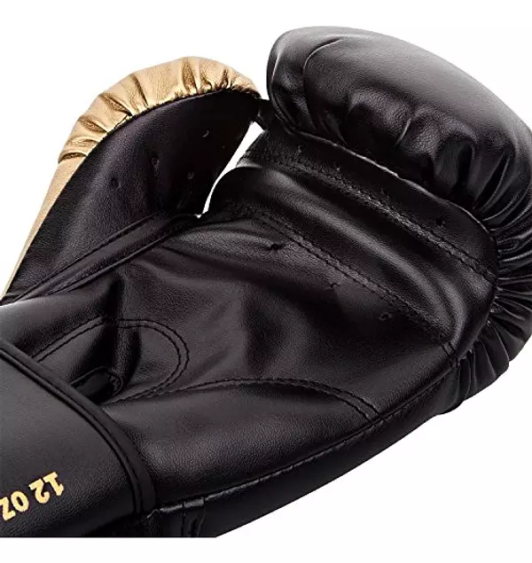 Salud y Equipamiento Médico - Guantes De Boxeo Contendiente Venum Negro - Gold 14 Oz 4